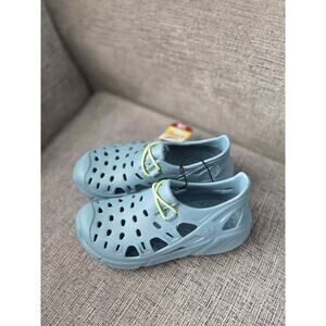 🐝 Joybees Kids Trekking Shoes – Steel Blue/Citrus – Size J2 🐝